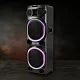 Колонки GM-204 GINZZU Переносная Bluetooth MIDI-система, 200W, BT(V5.0; профили A2DP, AVRCP)/TWS/USB/TF/FM/MIC/ДУ/Аудиовход для гитары/Эквалайзер