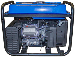 Бензиновый генератор REDBO GPT-6000CK, 220 В, 5.5кВт, на колёсах с АКБ [39793]