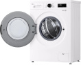 Стиральная машина LG F2Y1WS6W.AGWPCOM, с фронтальной загрузкой, 6.5кг, 1200об/мин, с паром, инверторная