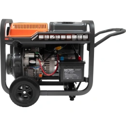 Дизельный генератор Gigant (5,5 кВт; эл.стартер; колёса и ручки) GDGL-5500