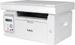 МФУ лазерный G&G M2022 A4 белый в комплекте: картридж + кабель USB A m - USB B m