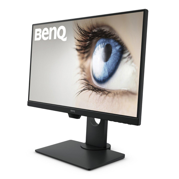 Монитор Benq GW2480T 23.8'', 1920x1080, IPS, 60Hz, 20M:1, 250cd, 5ms, HDMI, DP, Speakers, Height adj 140, Pivot, Flicker-free;Low Blue Light, 3Y, Black