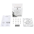 Вентилятор корпусный/ Case Cooler Thermalright TL-8015W 80x80x15mm, 4-pin PWM, 28.4CFM, 23.3dBA, 2200RPM, White