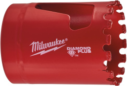 Коронка Milwaukee Diamond Plus 38мм 5/8"x18 (49565630) (алмазная, фарфор / керамогранит / керамическая плитка, чугун или стекловолокно, сухое/влажное сверление)