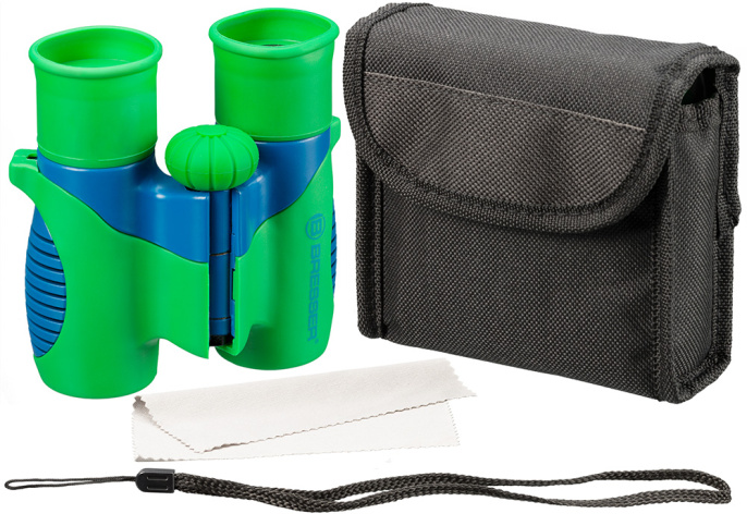 Бинокль детский Bresser Junior 6x21, зеленый