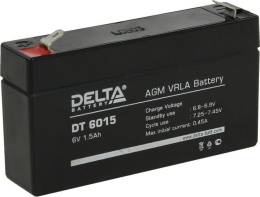 Аккумуляторная батарея Delta DT 6015 6V/1.5Ah {4614010040028}