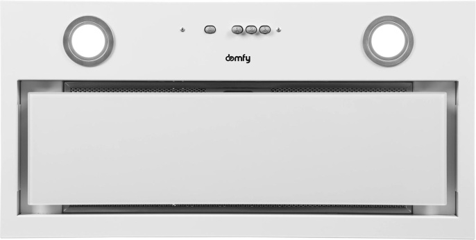 Встраиваемая вытяжка DOMFY DM6036BB WG, управление кнопочное, белый