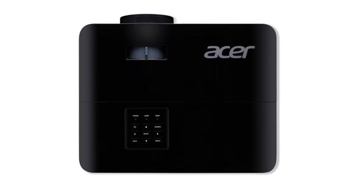 Проектор Acer X1228H,  DLP,  черный [mr.jthcd.001]