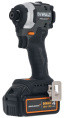 Винтоверт DeWalt DCF85MM1T-QW (бесщеточный двигатель, питание: аккумулятор, Li-Ion, 18В, 4Ач, патрон: шестигранный (HEX), 1/4, мощность: 475Вт, 1000-3250об/мин, 205Нм, 3800уд/мин, размер зажимаемой оснастки: 6.35мм, подсветка, реверс, комплектация: аккуму