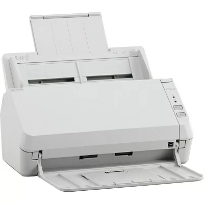 Fujitsu SP-1120N (PA03811-B001) Документ сканер А4,20 стр./мин, ADF 50, USB 3.2, Gigabit Ethernet, A4, нагрузка 3000 стр./день}