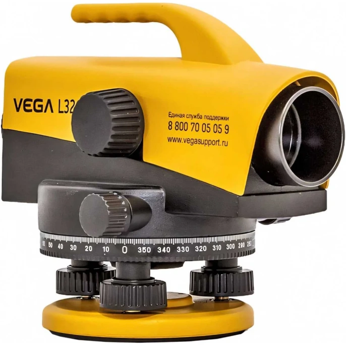 Оптико-механический нивелир с компенсатором VEGA L32С, поверен 1217001003