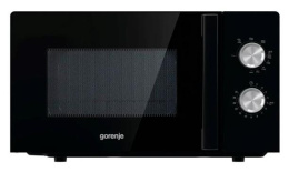 Микроволновая печь Gorenje MO20E2BH, 800Вт, 20л, черный