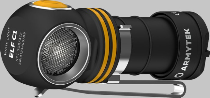 Фонарь Armytek Elf C1 USB-C Теплый (F05003W)