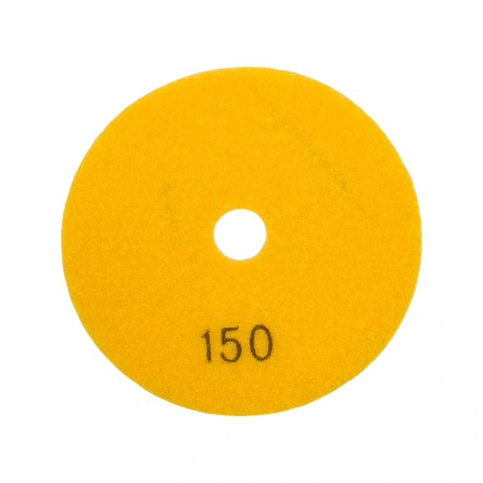 Алмазный гибкий шлифовальный круг (100 мм; зерно 150) мокрая шлифовка РОСОМАХА 150150