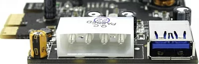 Контроллер STLab U-750 (RTL) PCI-Ex1 USB3.0 3 port-ext 1 port-int