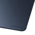 Коврик для мыши и клавиатуры большой из веганской кожи Satechi Vegan-Leather Premium Desk Mat. Цвет: синий (ST-LPDMB)