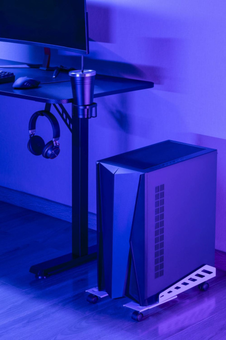 Подставка Cactus CS-CCB-02GY,  для системного блока