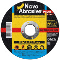 Круг отрезной NovoAbrasive 125х1.0х22.23 WM12510 по металлу, для УШМ, максимальная частота вращения: 12250 об/мин, диаметр: 125 мм, посадочный диаметр: 22.2 мм, толщина: 1 мм, форма: прямой, материал абразива: электрокорунд