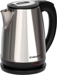 Чайник электрический Scarlett SC-EK21S34, 1.8л, сталь