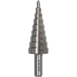 Ступенчатое сверло VIRA по металлу 4-20 мм 551420