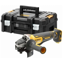 Аккумуляторная угловая шлифмашина DEWALT DCG406NT, 18 В, 125 мм, 9000 об/мин, без АКБ и ЗУ, в кейсе TSTAK DCG406NT-XJ