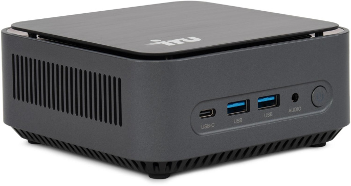 Неттоп IRU Planio 110ALCN N100 0.8 8Gb SSD256Gb UHDG без ОС GbitEth WiFi BT 30W черный RUS 2163802