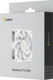 Вентилятор для процессора Fan Ocypus Gamma F12 WH / White / 3pin Gamma-F12-WH1NN00X-GL