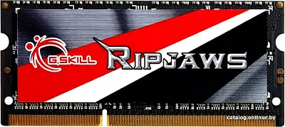 Оперативная память SO-DIMM DDR3 4Gb PC-12800 1600Mhz G.Skill Ripjaws (F3-1600C9S-4GRSL)