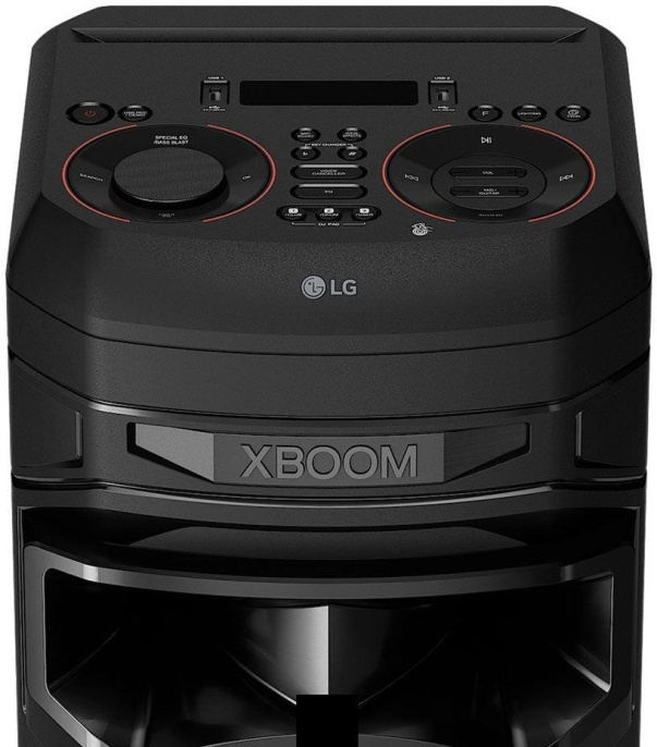 Минисистема LG XBOOM RNC9 черный 600Вт FM USB BT RNC9.DRUSLLK
