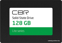 CBR SSD-128GB-2.5-LT22, Внутренний SSD-накопитель, серия "Lite", 128 GB, 2.5", SATA III 6 Gbit/s, SM2259XT, 3D TLC NAND, R/W speed up to 550/520 MB/s, TBW TB 64