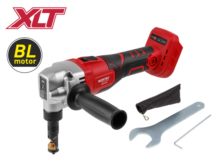 Аккум. ножницы высечные WORTEX CNB 1825 XLT SOLO БЕСЩЕТ., 18 В, 900-2000 ход/мин, до 2,5 мм 1318928