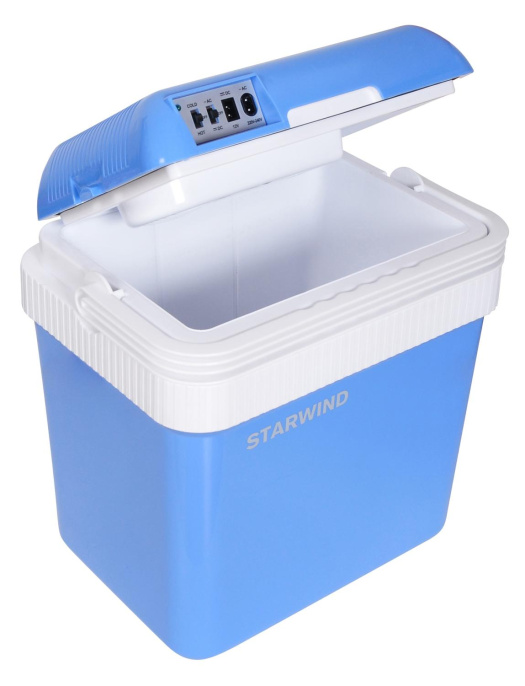 Автохолодильник STARWIND CB-112,  24л,  голубой и белый
