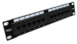 D-Link Коммутационная панель Patch Panel 10" UTP 12 port кат 6 TRENDnet TC-P12C6
