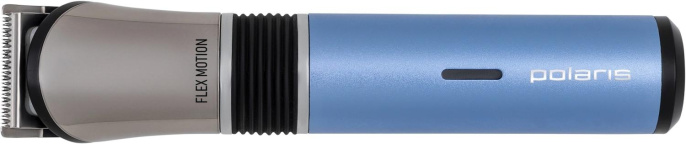 Машинка для стрижки Polaris PHC 0401RB голубой насадок в компл:1шт