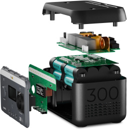 Электростанция портативная TopON Home TOP-H300 64000mAh 1.5A QC3.0/PD3.0 4xUSB черный/серый 103760