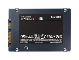 SSD накопитель Samsung 870 QVO MZ-77Q1T0BW 1ТБ, 2.5", SATA III, SATA