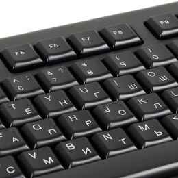 Клавиатура A4Tech KR-83 черный USB KR-83 BLACK кабель 1.5м