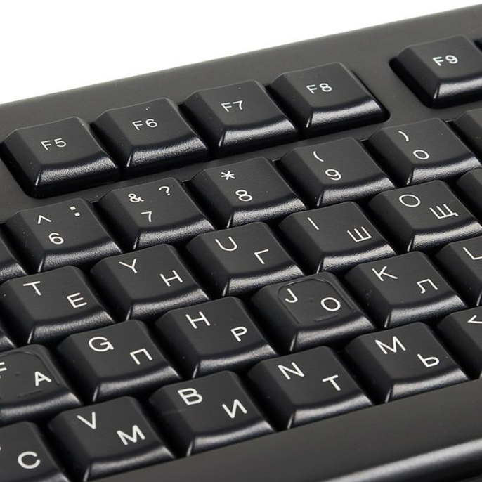 Клавиатура A4Tech KR-83 черный USB KR-83 BLACK кабель 1.5м