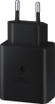 Сетевое зарядное устройство Samsung EP-T4510 Черный EP-T4510XBEGEU для телефонов/для планшетов, разъем подключения USB Type-C, выходная мощность 45 Вт, быстрая зарядка, кабель 1.8 м