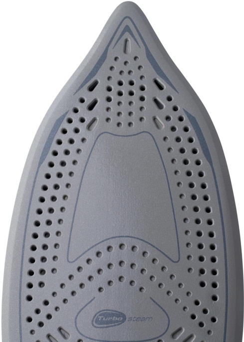 Утюг DOMFY DSC-EI502,  с паровым ударом,  2400Вт,  с автоотключением,  черный и красный