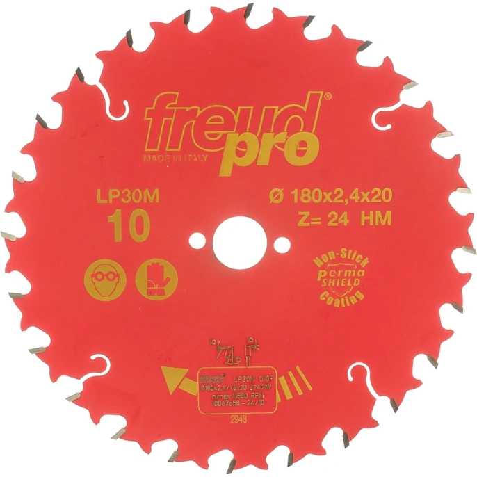 Диск пильный по дереву LP30M (180х20 мм; 24Z) FREUD PRO LP30M010