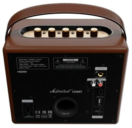 Портативная беспроводная колонка Admiral Levant цвет коричневый