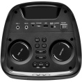 Ginzzu GM-215 {80Вт, LED-дисплей, TWS, 60Гц- 18кГц, USB-flash, microSD-card, FM-радио, пульт ДУ, батарея 7,4В/5400мАч}