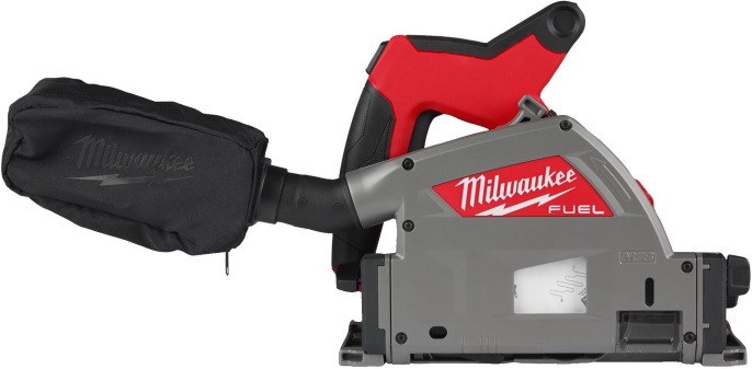 Циркулярная пила Milwaukee M18 FPS55-552P FUEL 4933478778 аккумуляторная, Li-Ion, 18 В, диаметр диска: 165 мм, скорость без нагрузки: 2500-5600 об/мин, 2 x M18 HB5.5 аккумулятора, M12-18 FC зарядное устройство в комплекте
