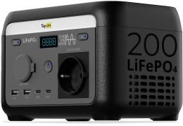 Электростанция портативная TopON Home TOP-H200 32000mAh 1.1A QC3.0/PD3.0 4xUSB черный/серый 103710