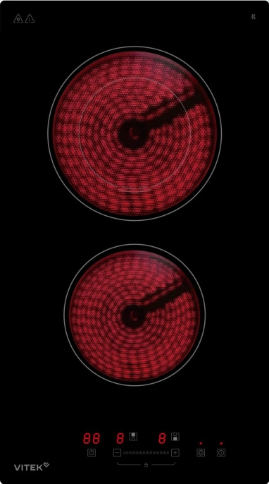 Электрическая варочная поверхность Vitek VHE3220, черный