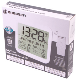 Метеостанция Bresser MyTime Meteotime LCD, белые