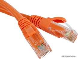 Патч-корд Lanmaster TWT-45-45-0.3-OR UTP RJ-45 вил.-вилка RJ-45 кат.5E 0.3м оранжевый ПВХ (уп.:1шт)