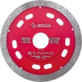 Диск алмазный сплошной по керамограниту, керамике HARD TILES 125х1.1х22.23 мм Solga Diamant 1571G6125