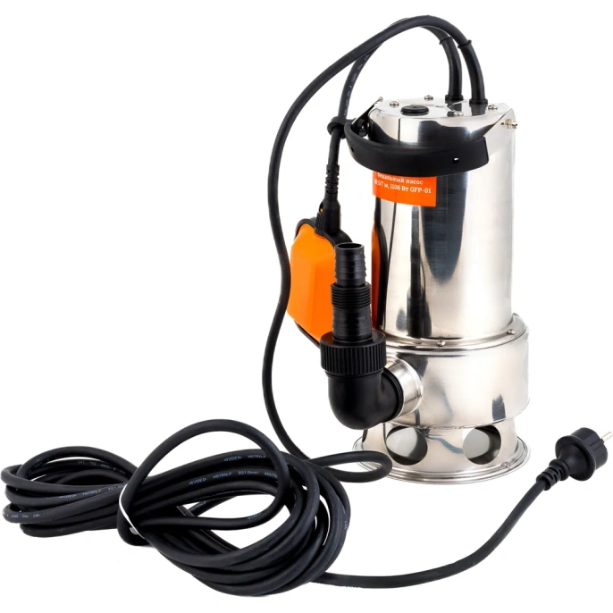 Фекальный насос 10,5/7 м, 1100 Вт Gigant GFP-01